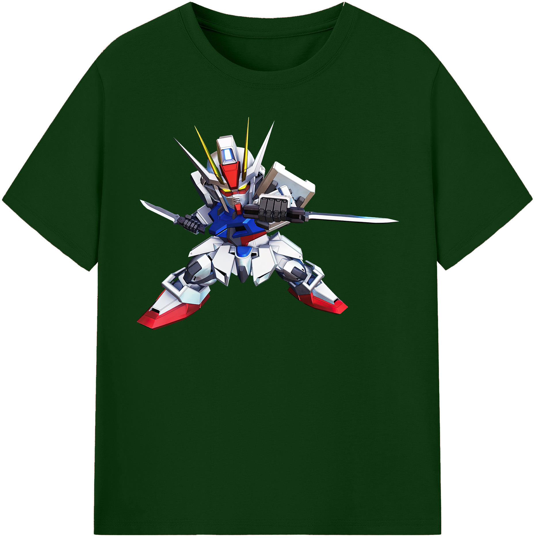 （画像用） 機動戦士ガンダム Mobile Suit Gundam 綿100％半袖Tシャツ（フロントプリント）